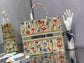 Dior Book Tote-大號41.5cm-新年限定花卉