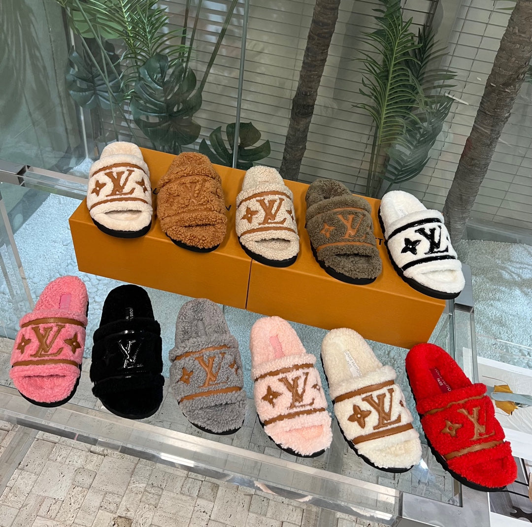 路L家-2022早春新款 毛毛拖鞋 集合圖