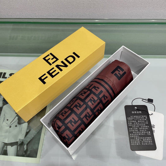 FENDI-雨傘-咖色