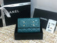 Chanel 復古CC荔枝牛皮-翻蓋中夾-復古五金