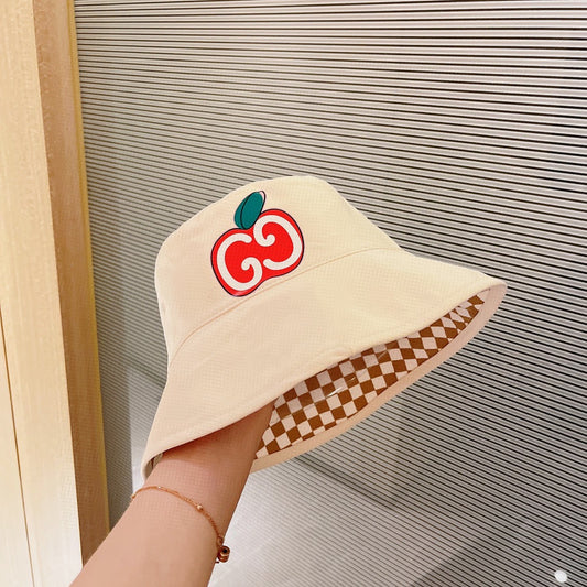 古G家-新款百搭漁夫帽 雙面可戴