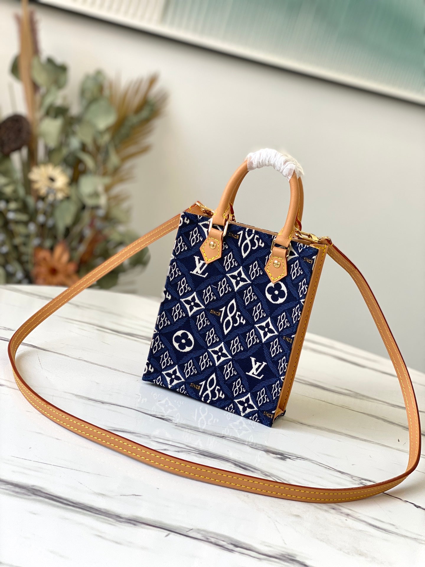 M80288 路L家-Petit Sac Plat 手袋  Since 1854 提花織紋