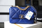 Chanel 19Bag-小號電光藍
