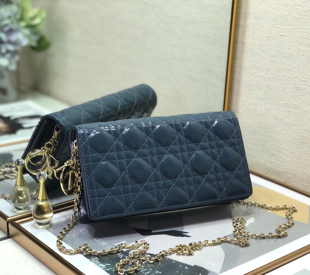 Dior 藤格紋三合一包-22cm
