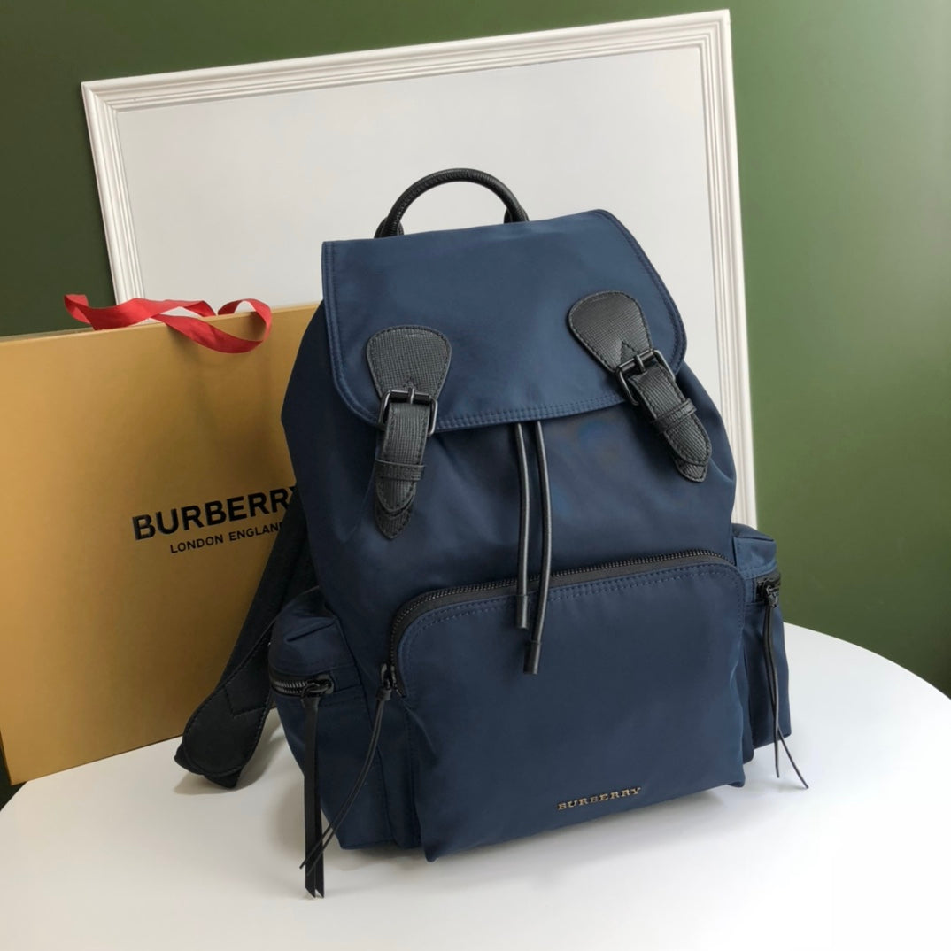 巴B家-Rucksack 軍旅背包 深藍色