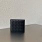 B編織-大編織格子 短夾 羊皮 12×12cm
