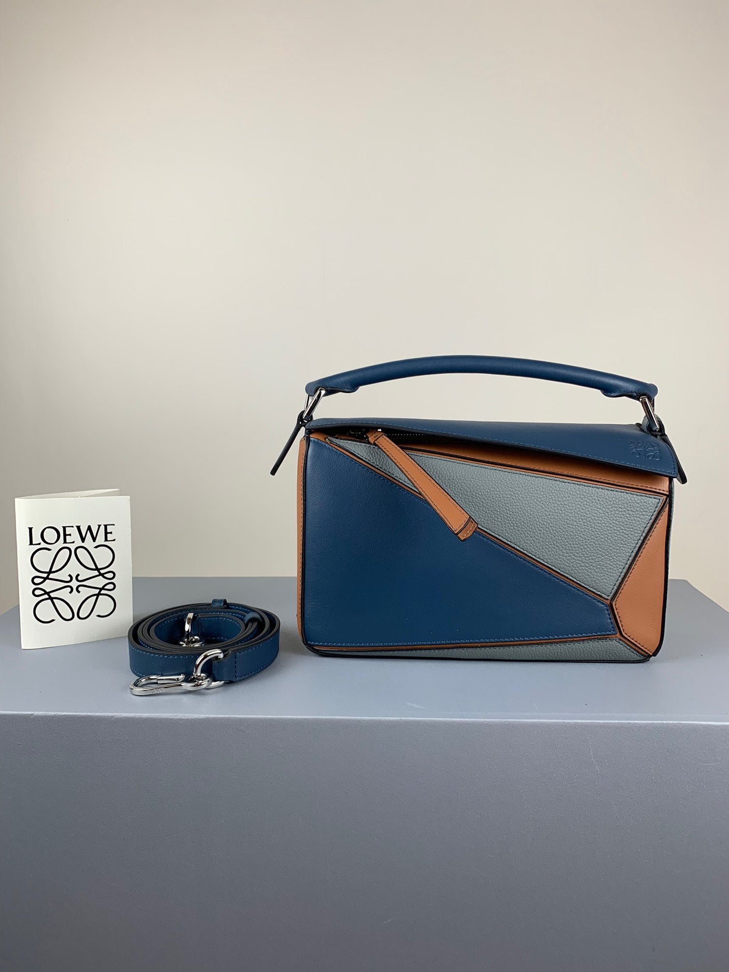 羅L威-Puzzle bag 小牛皮