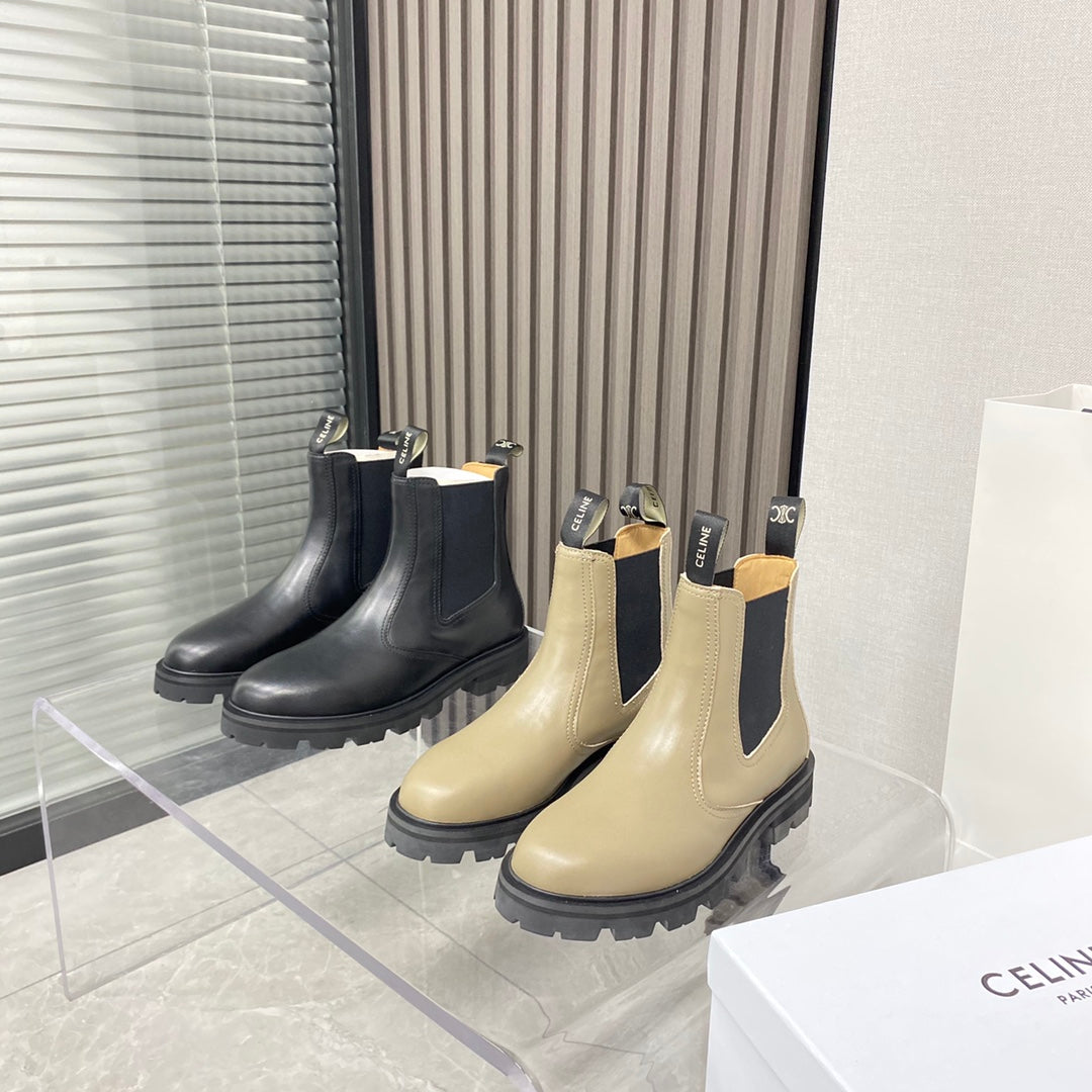 賽C家-復古凱旋門短靴 (尺碼35-39，40訂製）