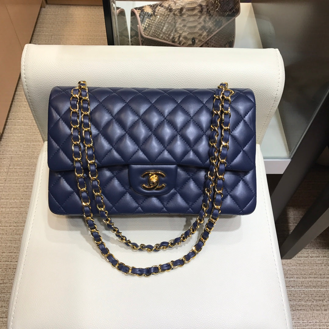 小香家-經典款菱格系列 CF包 金鍊 25cm