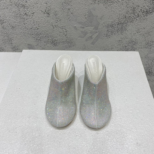B編織-22S官網秋冬新品 高跟鑽拖 (35-39,40-42可訂製)