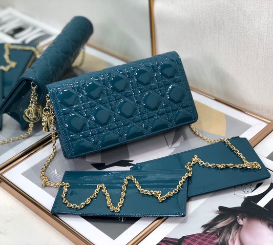 Dior 藤格紋三合一包-22cm