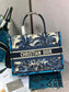 Dior Book Tote-小號36.5cm-夏日椰林