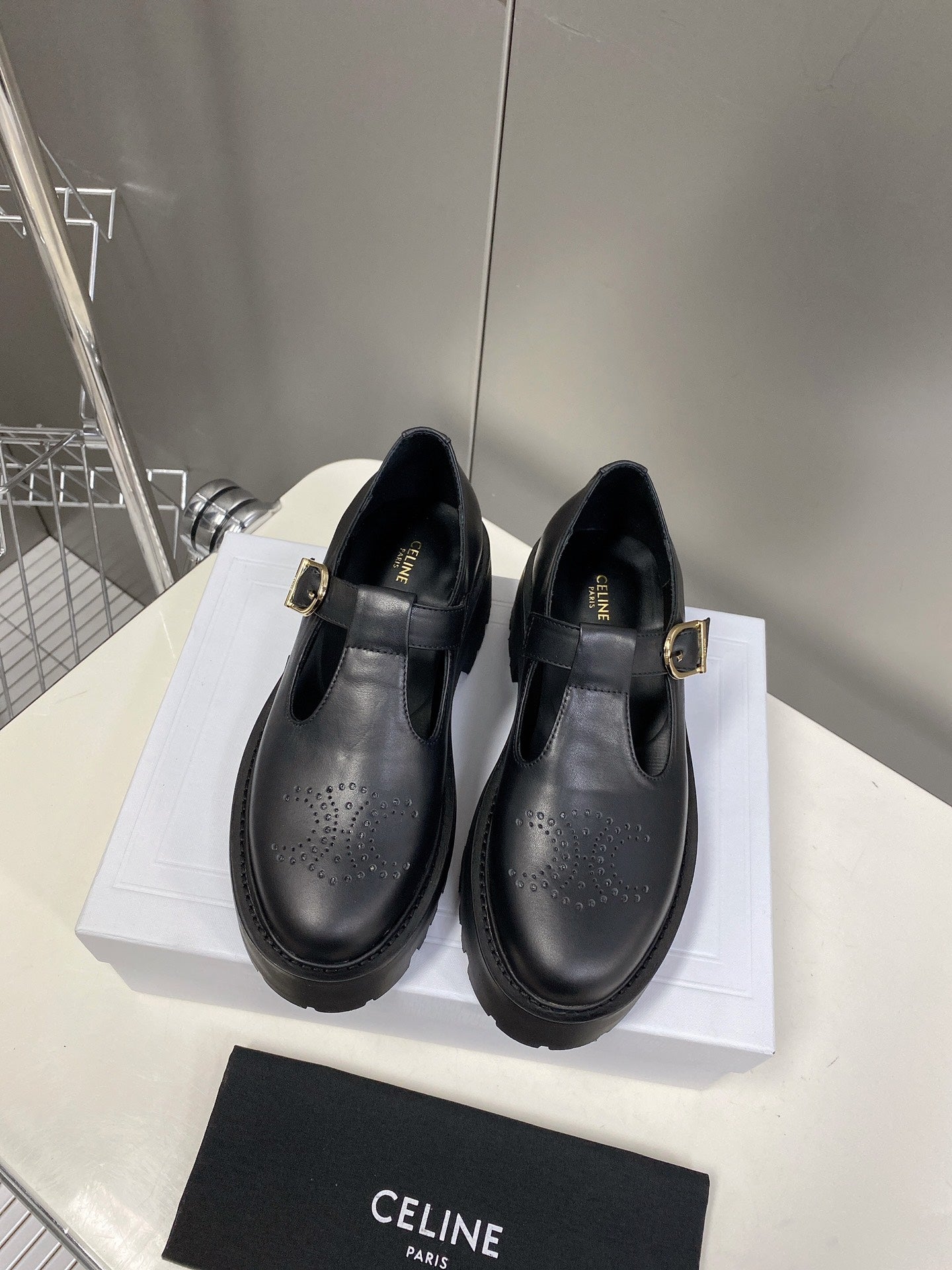 賽C家-22秋冬新款樂福鞋 跟高5cm（尺碼35-40）