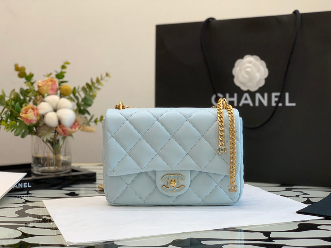 小香家-2022新款 琺瑯扣方胖子 21cm