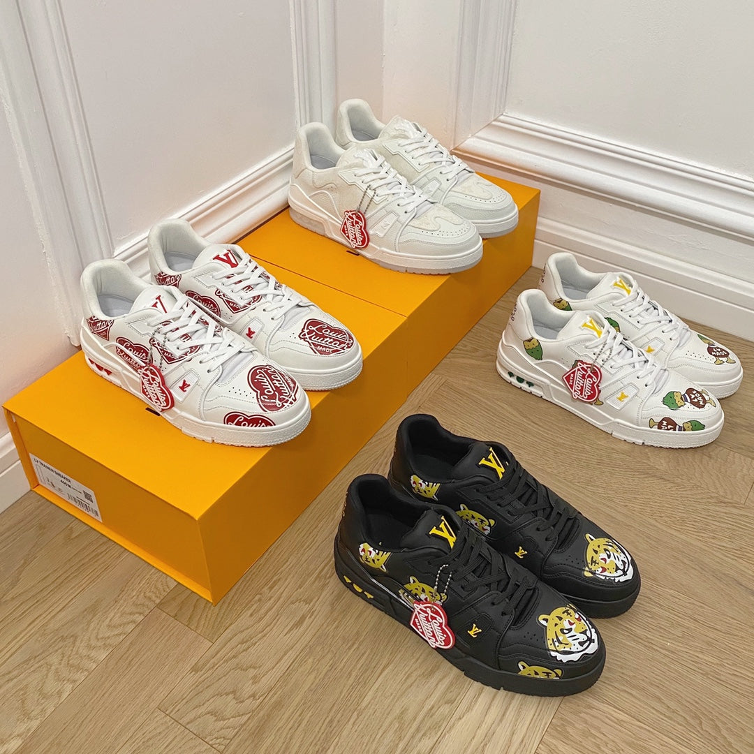 LV鞋-LV Trainer 板鞋 休閒鞋