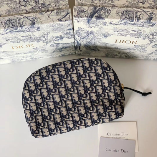 Dior 老花化妝包大號