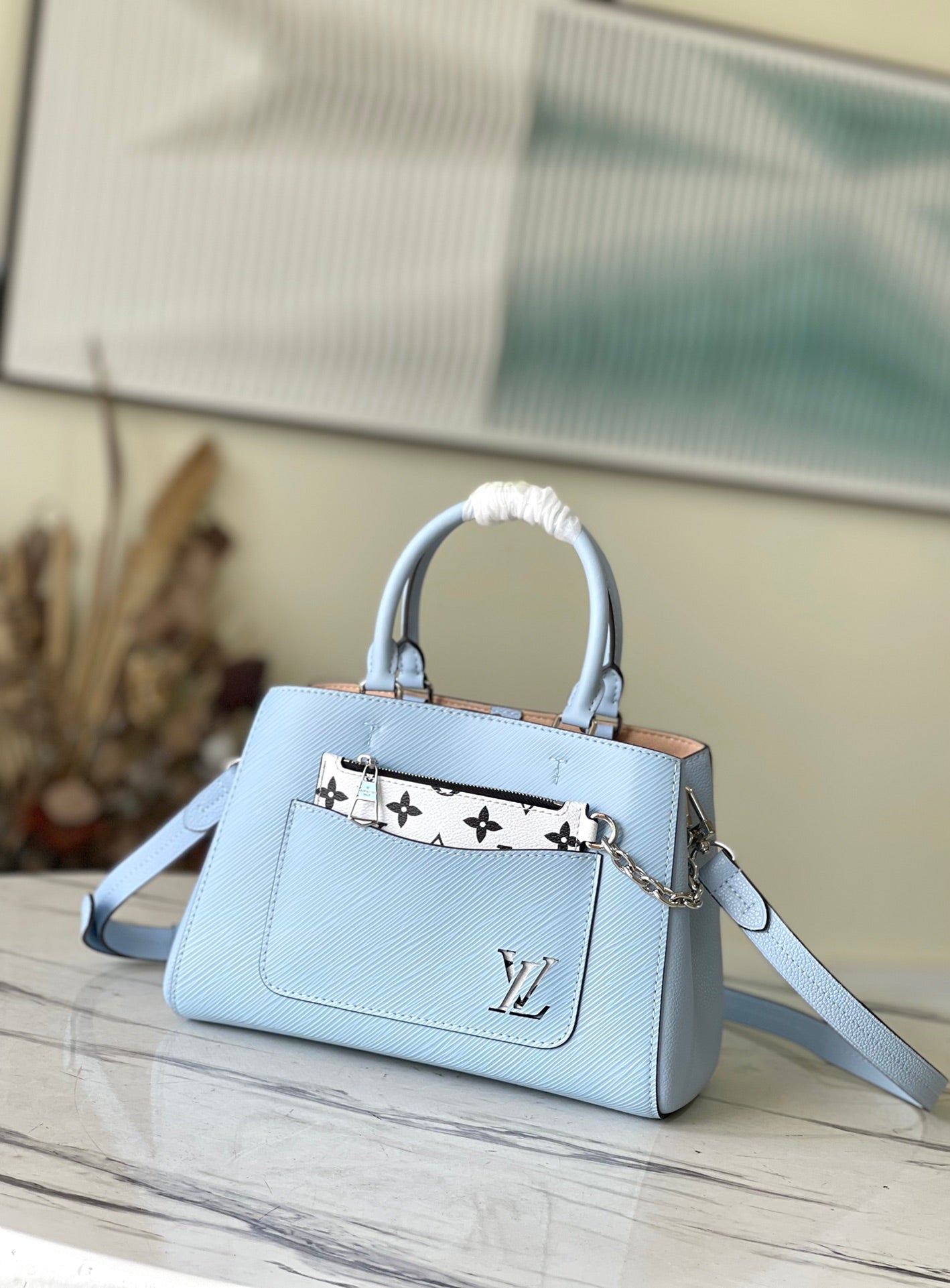 M59950 路L家-Marelle Tote 小號 藍色