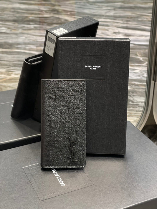 YSL 男士長款單折錢包