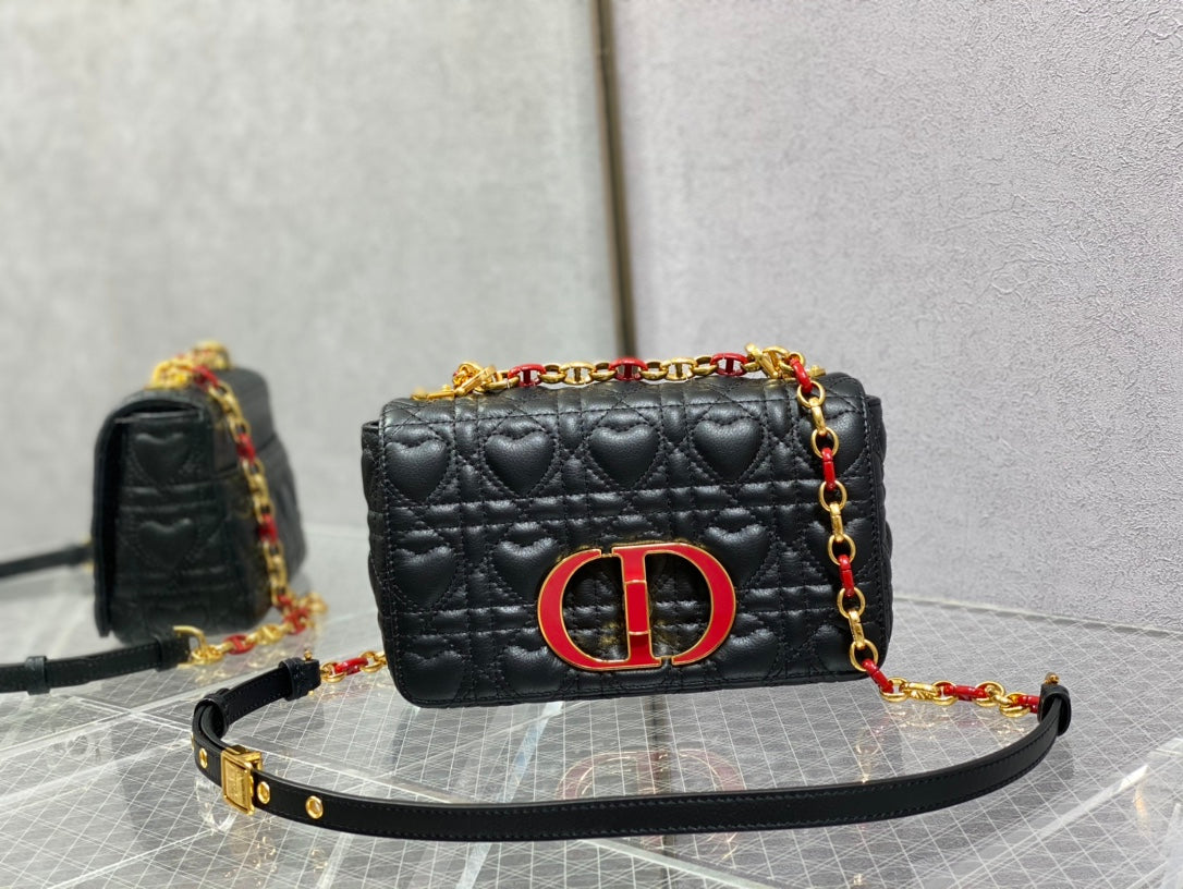 Dior-Caro 愛心七夕系列 小號 白色
