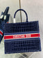 Dior Book Tote-大號41.5cm-鱷魚紋