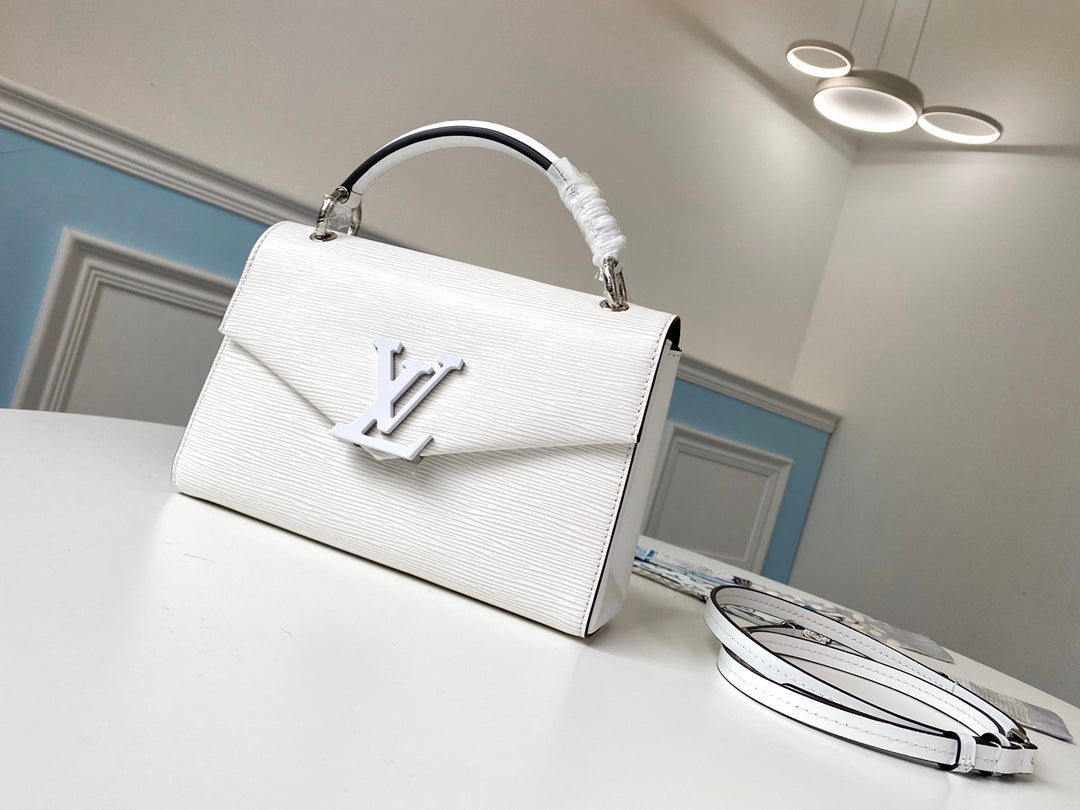 M55978 路L家-Pochette Grenelle 手袋 白色