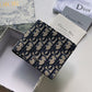 Dior 男款老花短夾