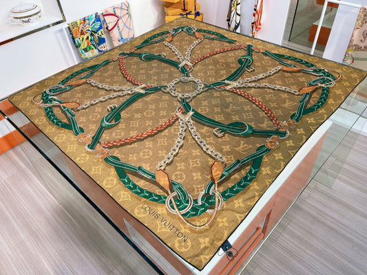 路L家-雙面絲絨大方巾 140cm