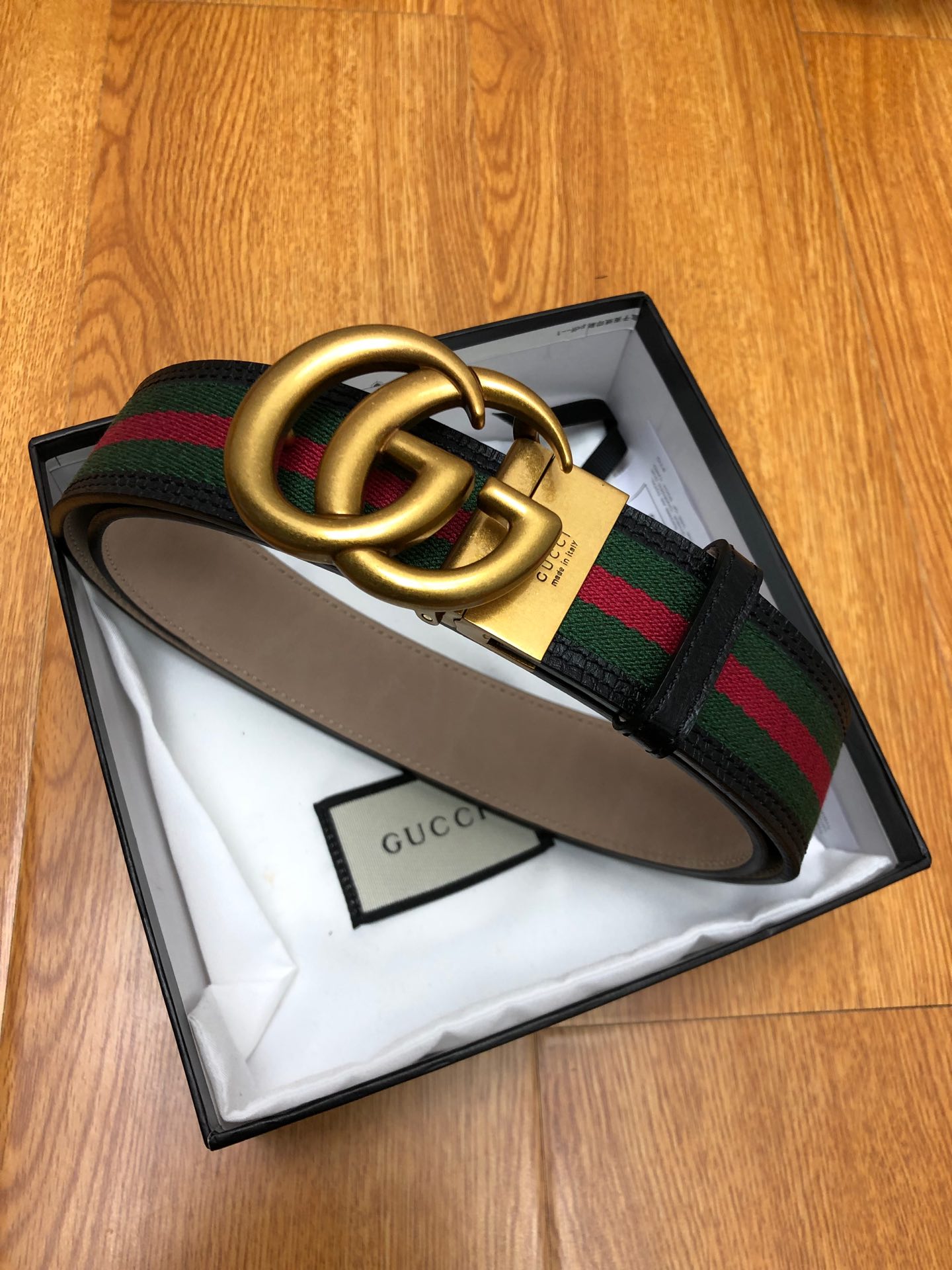 古G家-皮帶-3.8cm-男款