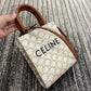 熱銷款 賽C家-Celine Mini Cabas 棕色老花