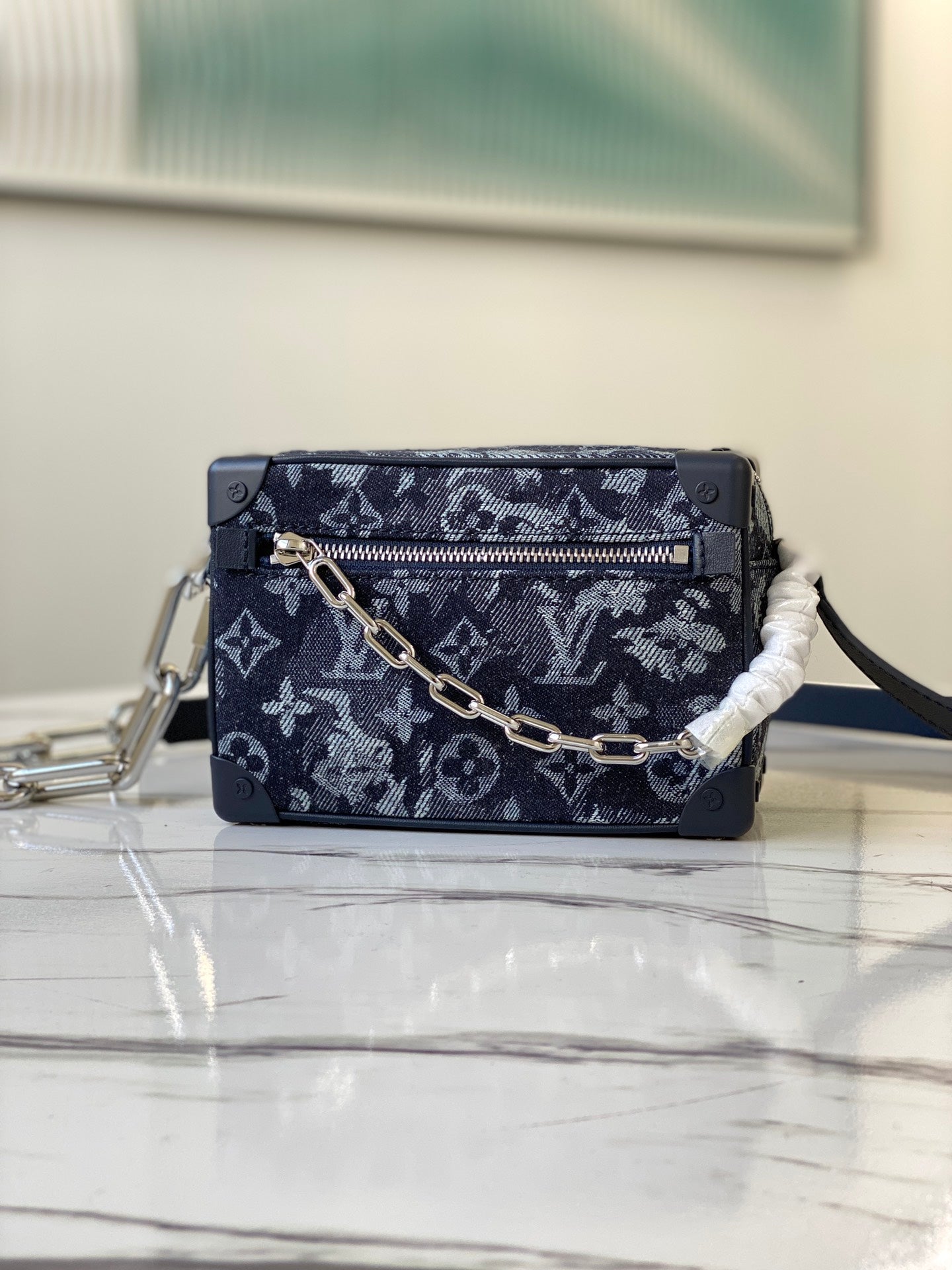 M80033 路L家-Mini Soft Trunk 鏈條包