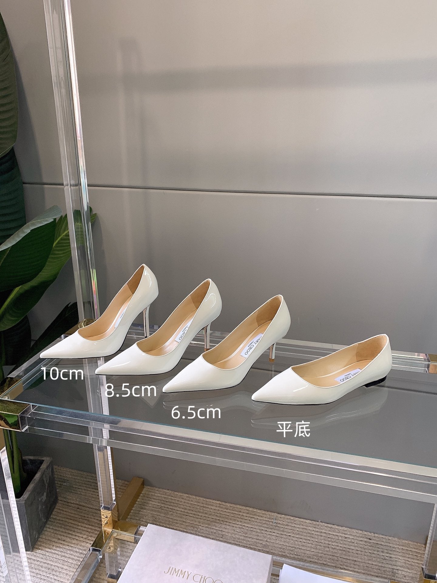 JC傑米-閃亮系列 亮皮白