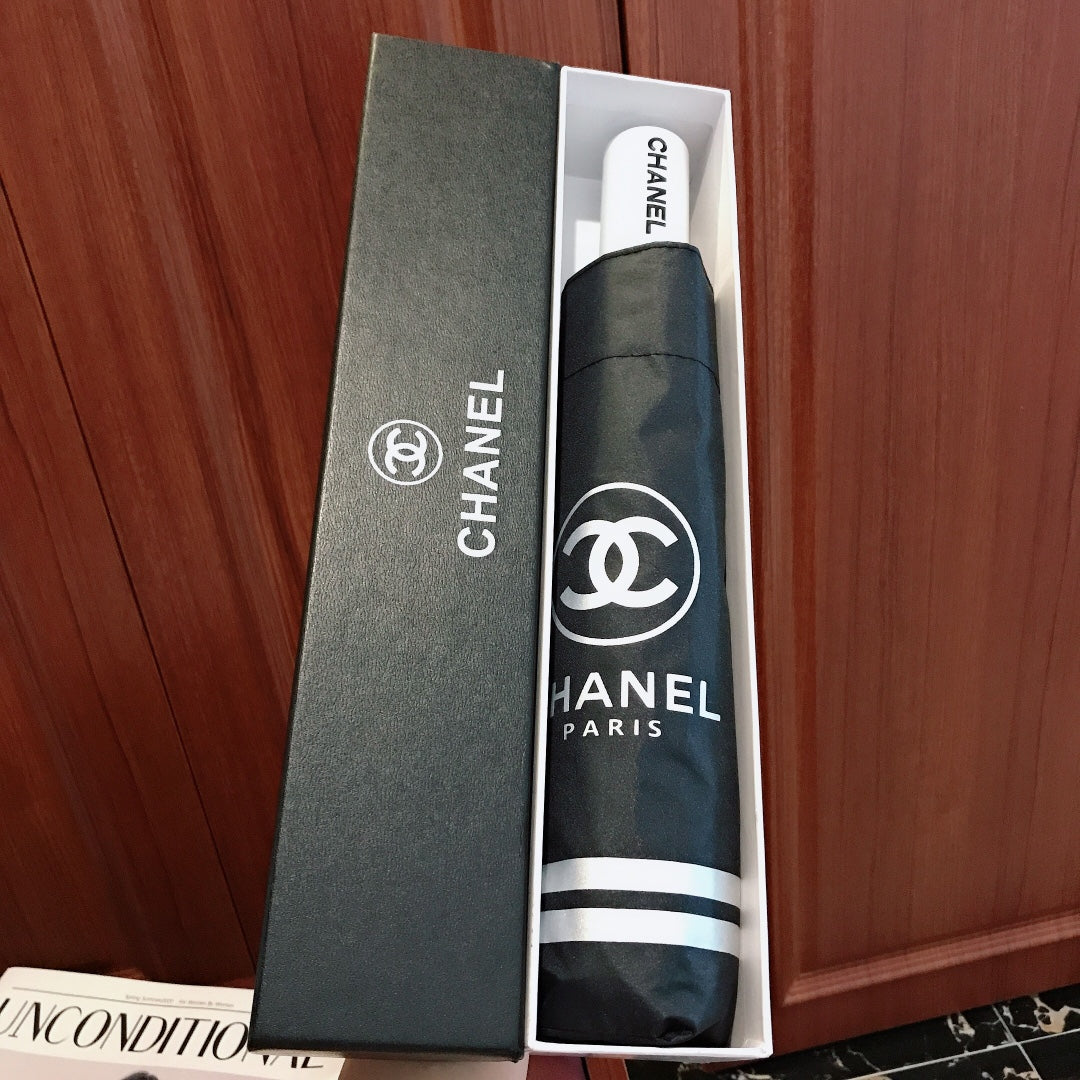 CHANEL-雨傘-黑色