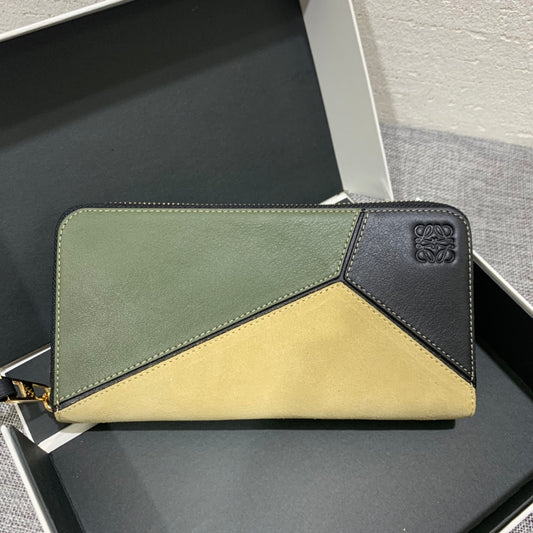 Loewe Puzzle zip around wallet 拉鍊長夾