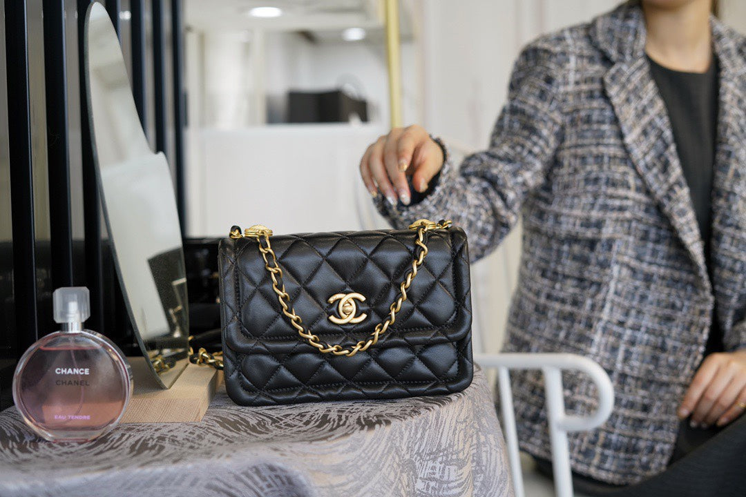 Chanel 金幣豆腐包