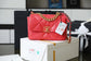 Chanel 19Bag-小號珊瑚紅