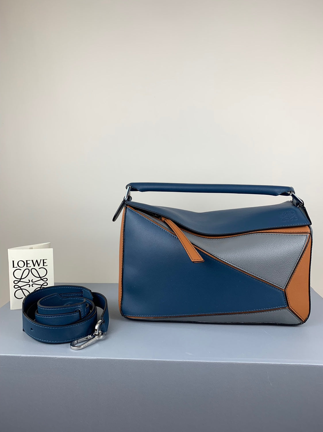 羅L威-Puzzle bag 小牛皮 中號