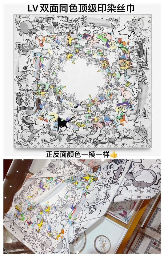 路L家-收藏等級絲巾