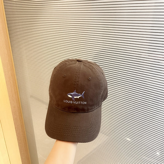 路L家-新款鯊魚圖案 棒球帽 多色