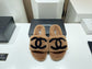 小香家-2022vs秋季 經典爆款羔羊毛拖鞋 棕色