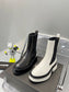 Jil sander-2022秋冬新款 側鬆緊帶厚底靴