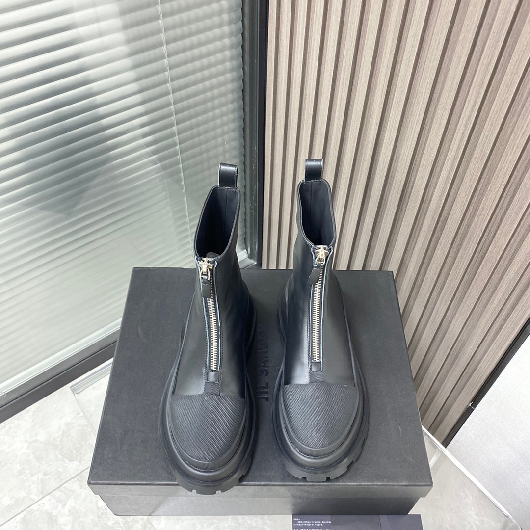 Jil sander-厚底短鞋