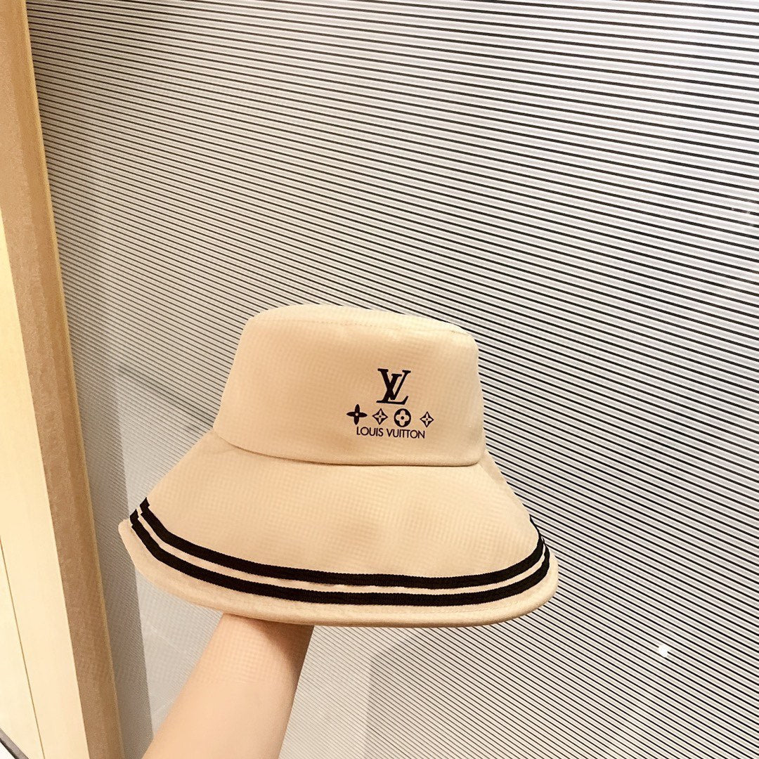 路L家-2022新款拼色漁夫帽