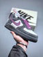 N1KE-Air Force 1 ’07 男女同款 灰紫色
