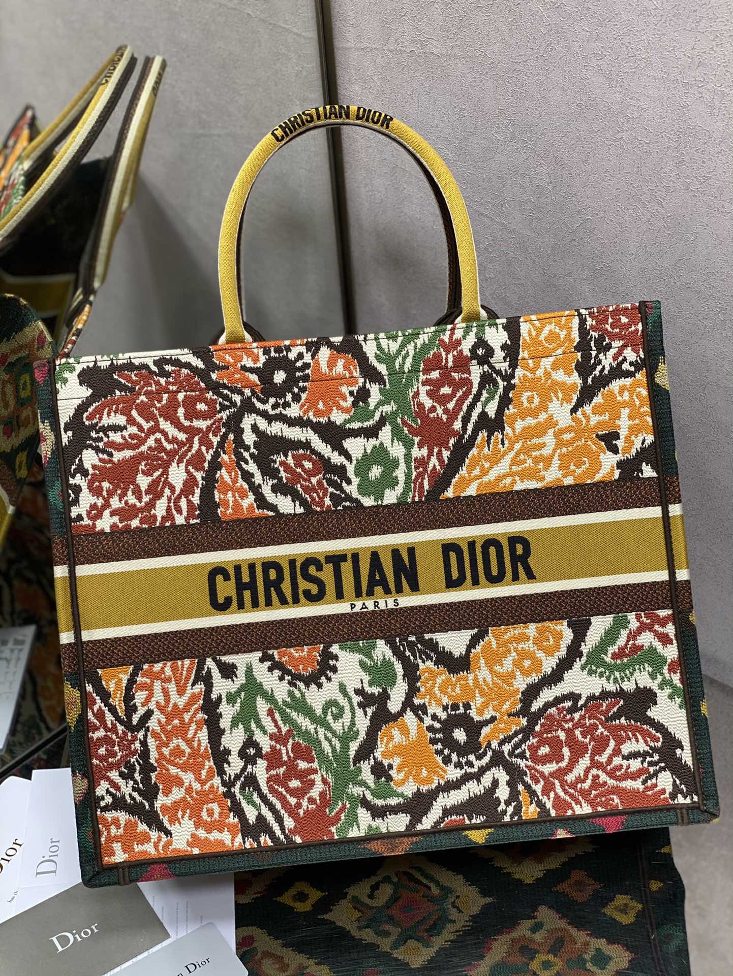 Dior Book Tote-大號41.5cm-安代花