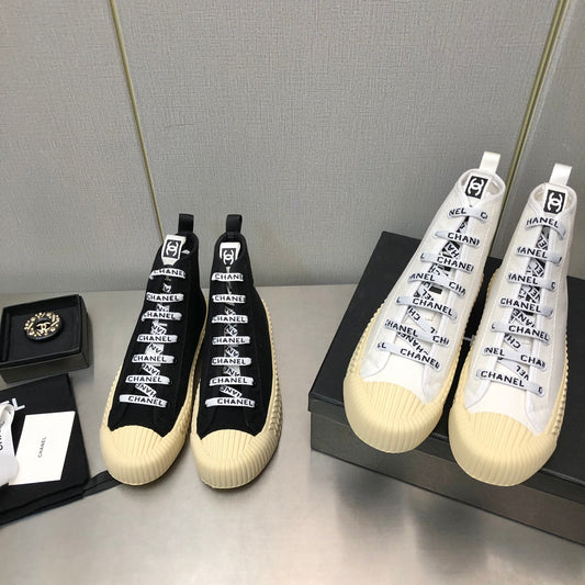 小香家-22SS 中筒帆布鞋