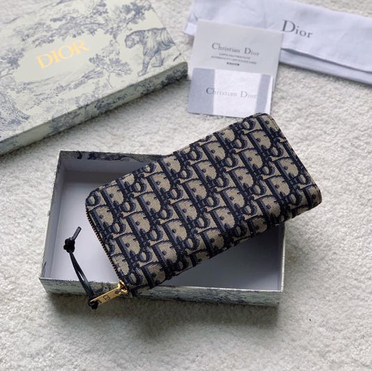Dior 拉鍊長夾