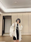 Celine AVA Triomphe帆布手袋-白色老花