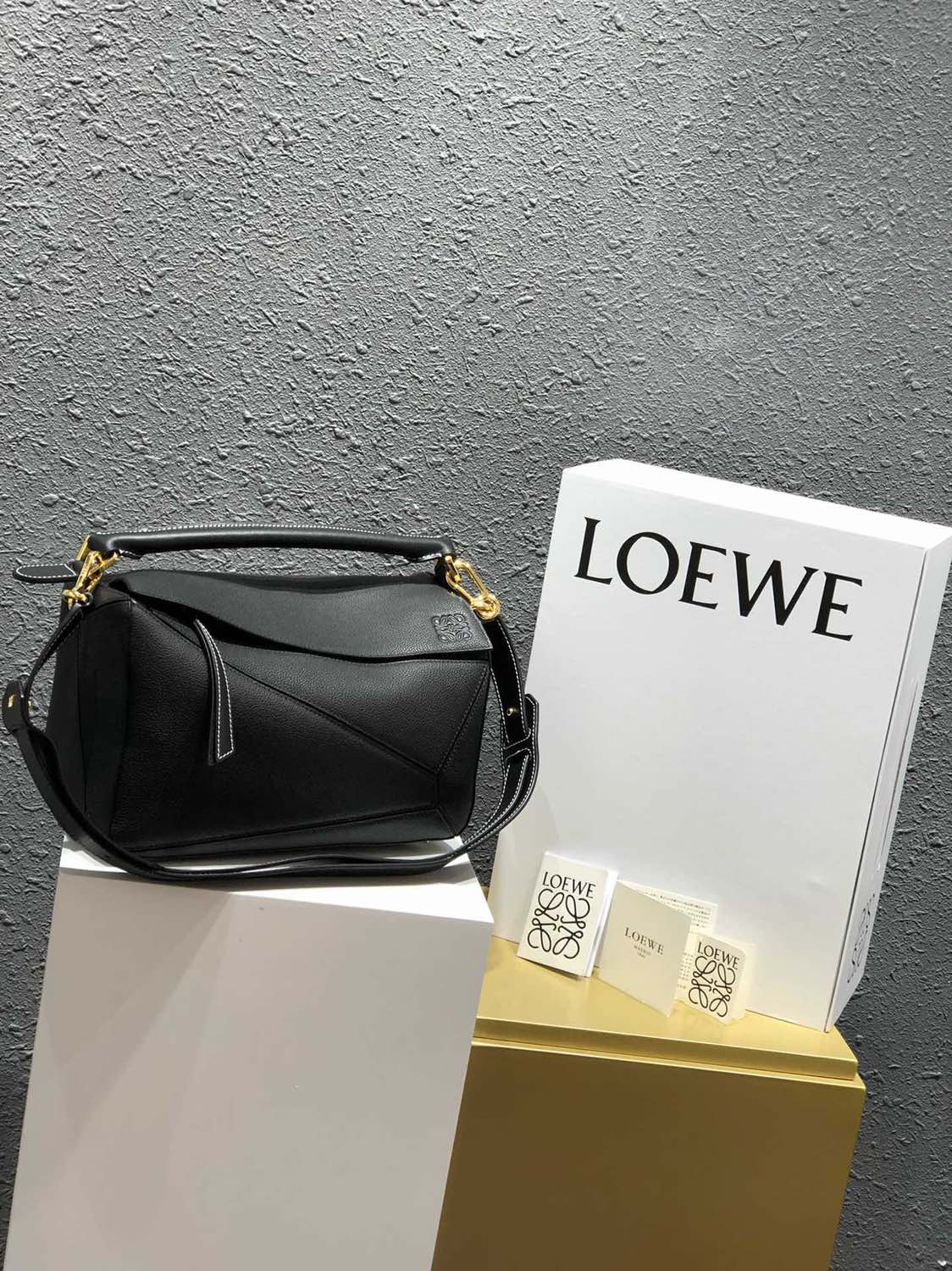 羅L威-Puzzle bag 小牛皮 小號