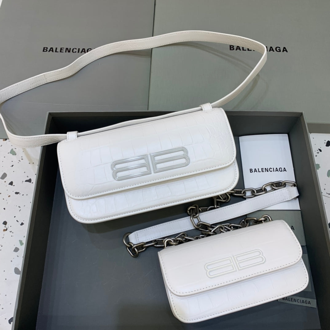 巴黎世-Gossip Bag 斜背包-大號23.5cm