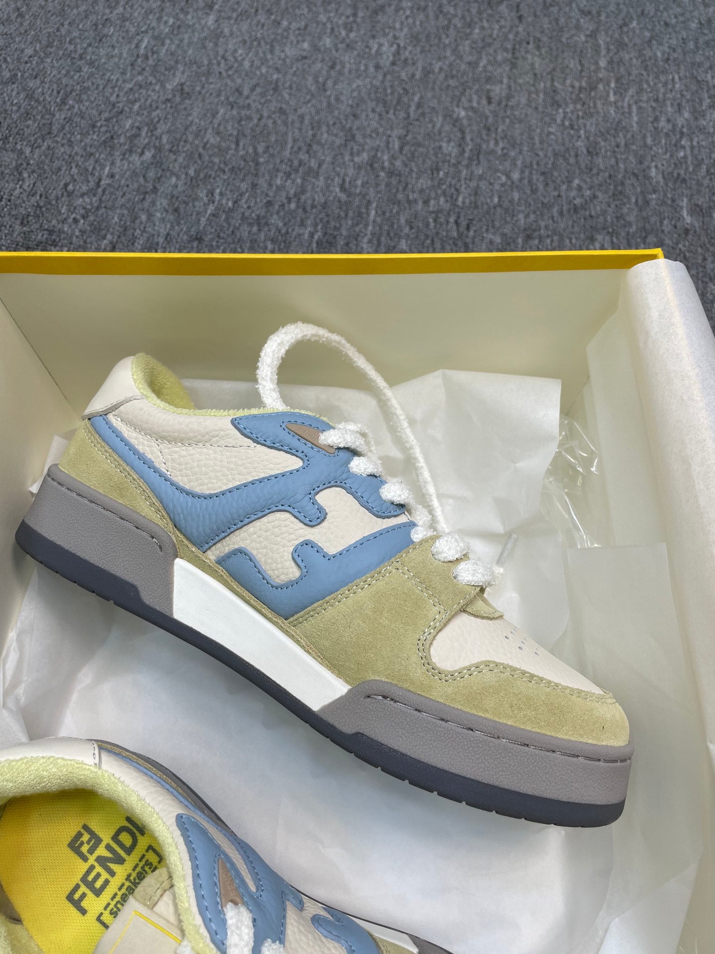 芬F家-藍色板鞋 休閒鞋
